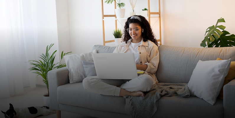 Homeowner exploring Homhub Certified Home options